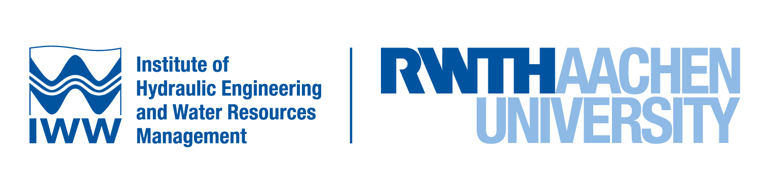 Logo of RWTH Aachen University, The Institute of Hydraulic Engineering and Water Resource Management