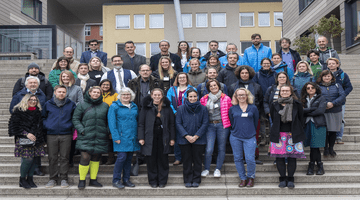 Group photo of the Land4Climate consortium