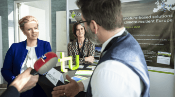 Representatives of TUDO at the Horizon Europe.NRW event 