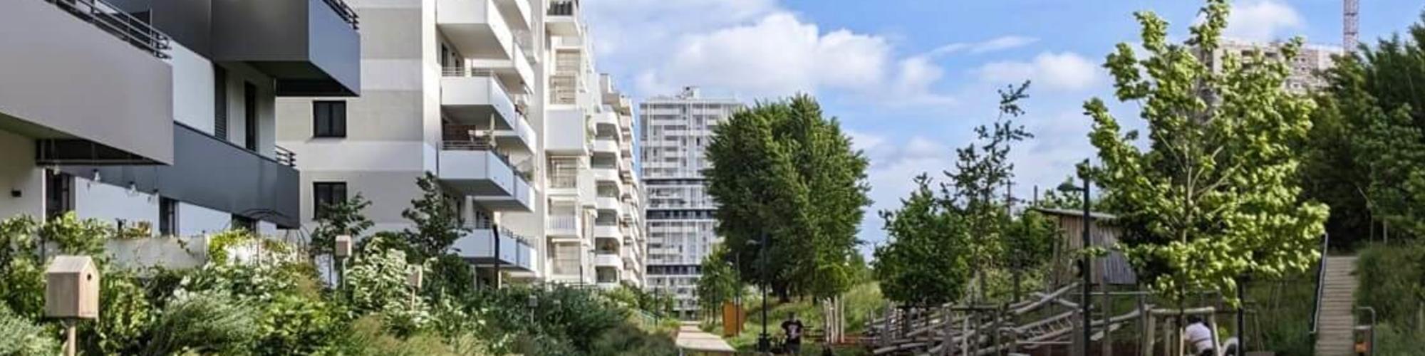 Building with greenery