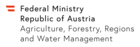 Logo of the Austrian Federal Ministry of Agriculture, Forestry, Regions and Water Management