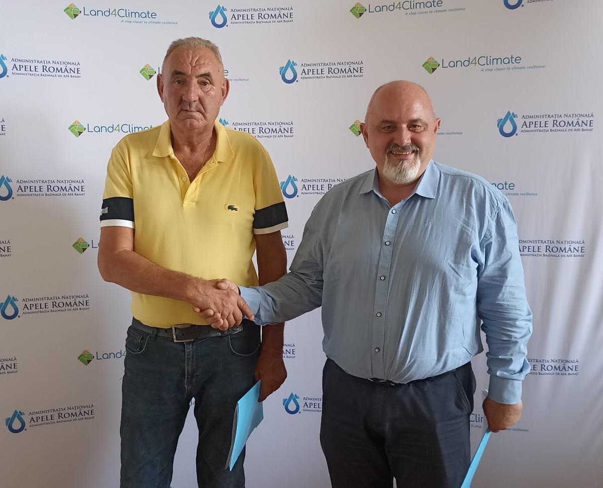 Men shaking hands